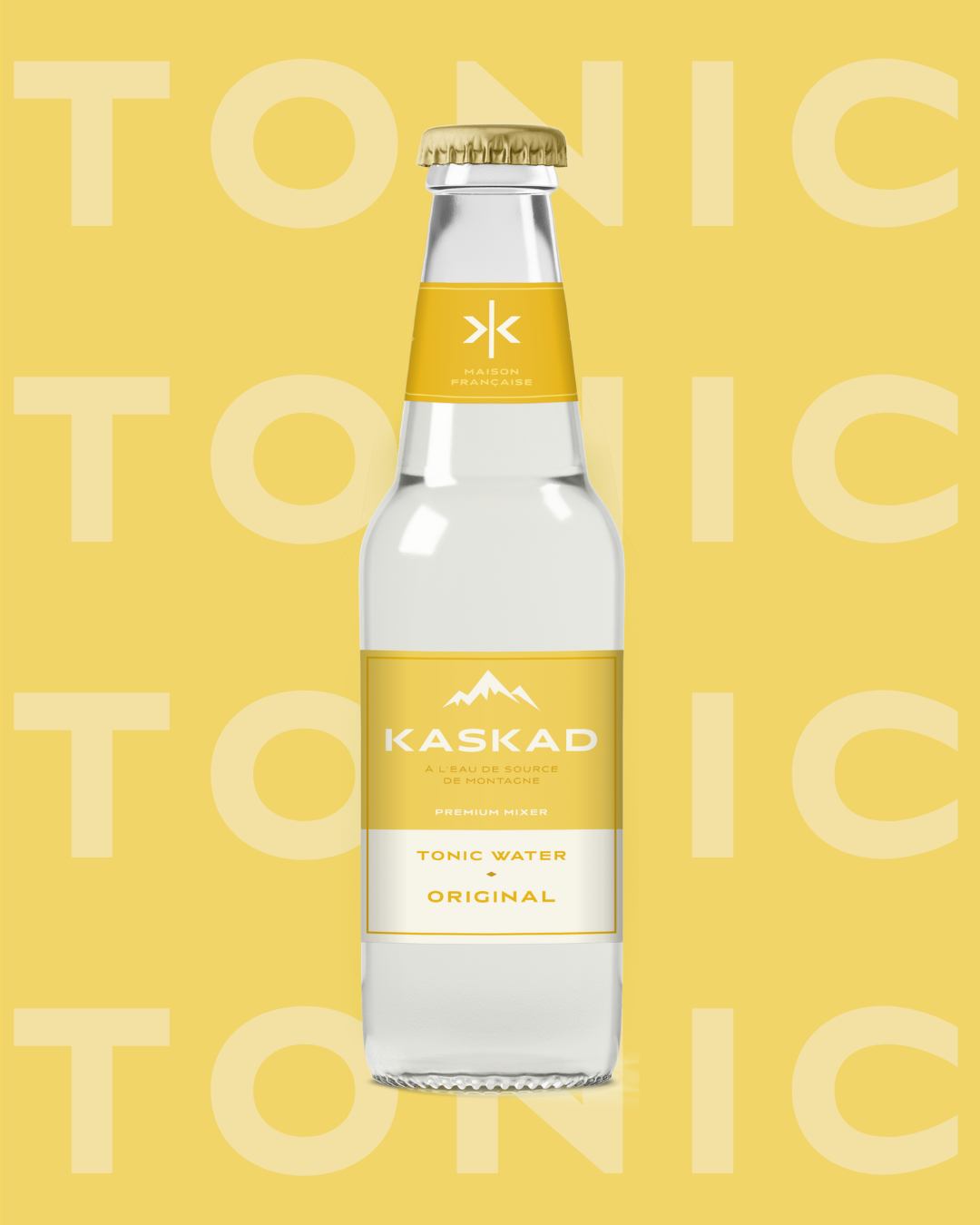 KASKAD - Tonic Water Original (Lot de 24)